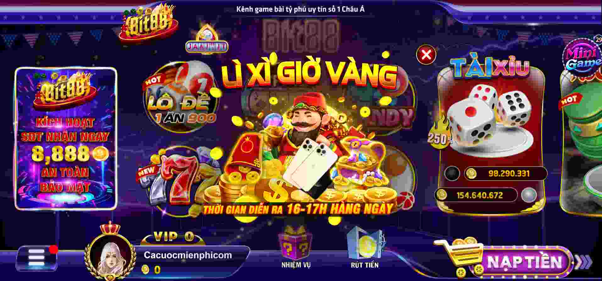 Hướng dẫn tạo tài khoản trên trang web Bigbet88 Games - Bigbet88
