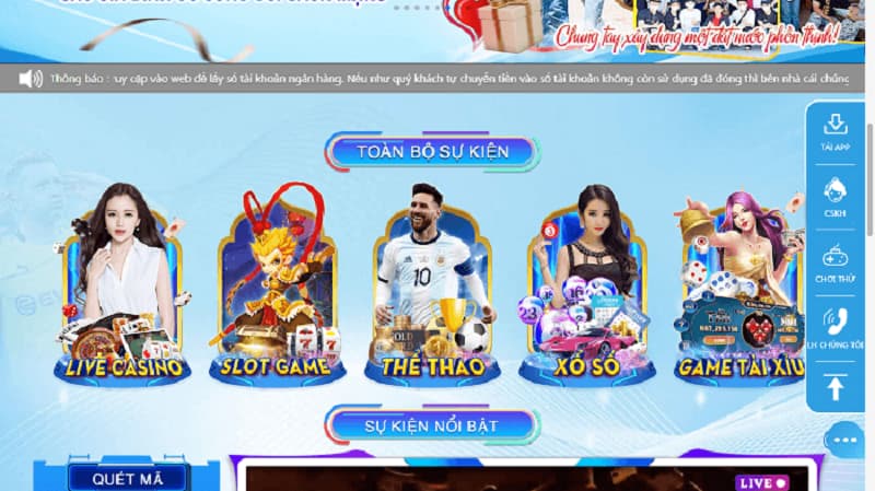 Nạp tiền vào tài khoản Vg99 của bạn để có cơ hội trúng thưởng 50000 RMB bằng thẻ cào - Vg99