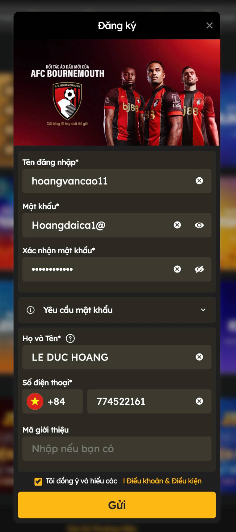 Lưu ý quan trọng khi đăng ký Gowin - Gowin